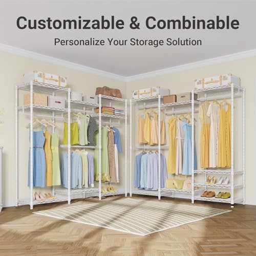VIPEK V5 Medium Freestanding Clothes Rack, Modular Closet System - Image 3