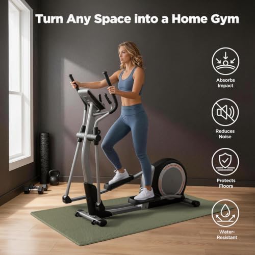 AIRHOP 18 PCS Gym Floor Mat, EVA Foam Puzzle Gym Mat, High-Density Interlocking - Image 4