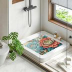 Square Shower Mat Non Slip 21x21 Inch - Image 2