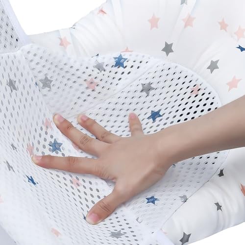 Baby Bath Seat Support Net Adjustable Infant Bathing Cushion Pad Mat - Image 5