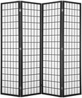 Room Divider, 4 Panel Folding Privacy Divider Portable Room Separating Dividers by Dopinmin