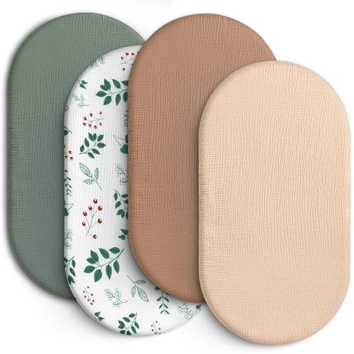 100% Muslin Cotton Baby Bassinet Sheets by Unknown