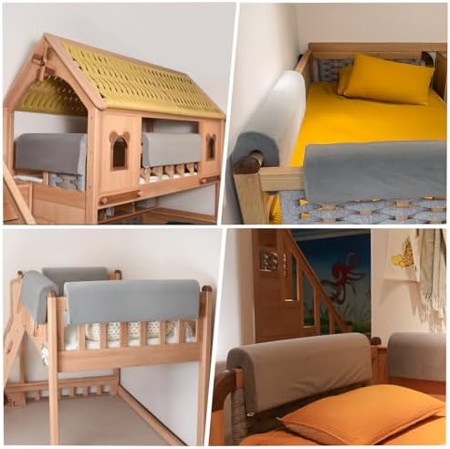Toddlers' Bed Rail Bumpers Protector, Children's Bed Guardrail Padding - Image 6