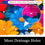 Non Slip Shower Mat Bathtub Mat 15.1x26.8 Inch, Quick Dry Bath Mat - Image 2