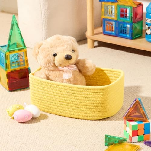 MiniArk Small Storage Baskets for Organizing | Closet Organizer Bins | Shelf - Image 4