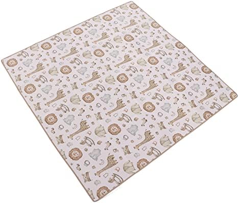 FTVOGUE Highchair Floor Mat Polyester Baby Dining Chair Mat 110 X 110cm Soft by FTVOGUE