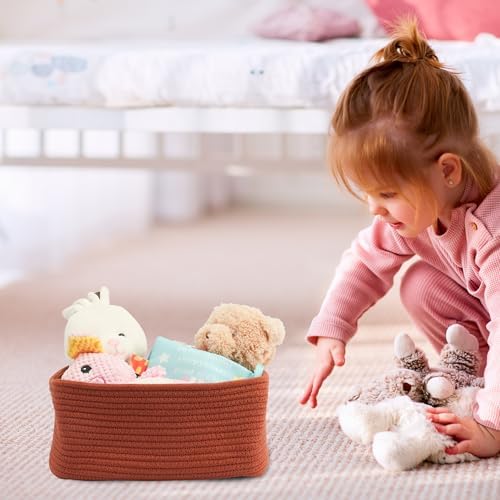XUANGUO Small Woven Storage Baskets - Image 3