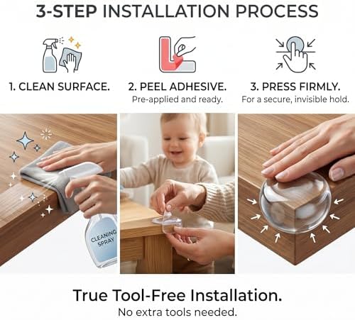 Extra Large & Ultra-Safe Baby Corner Protector Guards - Image 5