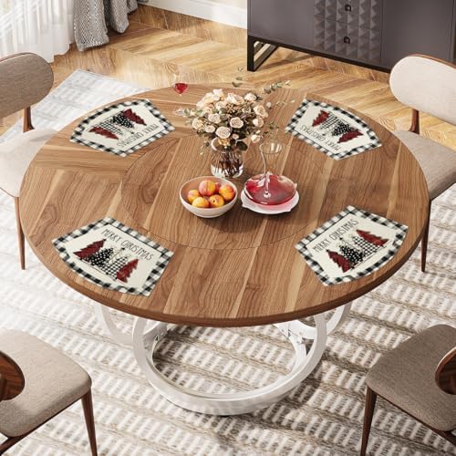 Artoid Mode Christmas Trees Wedge Shape Placemats - Image 3