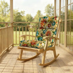 DYTXIII Outdoor High Back Chair Cushions Set of 2, Water Repellent Tufted - Image 6