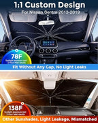 Weektic Custom Windshield Sun Shade Umbrella - Image 2
