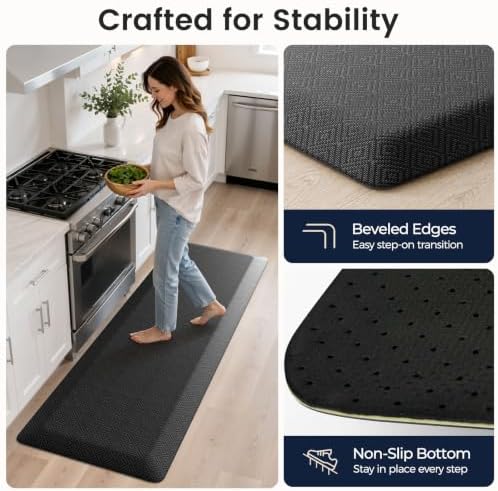 1" Extra Thick Anti Fatigue Kitchen Mats - Image 7