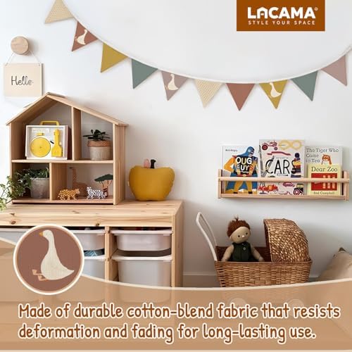Lacama Goose Birthday Part Decorations，Baby Girls Boys Kids Room Decor - Image 5