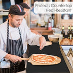 Extra Large Silicone Mat, 31.5x16.9 Inch Heat Resistant Mat - Image 2