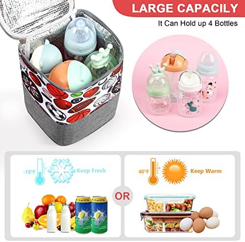 Accmor Breastmilk Cooler Bag, Baby Bottle Cooler Bags, Insulated Bottle Cooler - Image 2