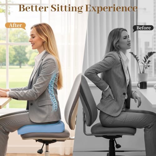 TranquilRelax Memory Foam Seat Cushion - Image 5