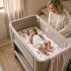 Gllquen Baby 3-Pack Muslin Cotton Bassinet Sheets - Image 2