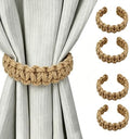 SRG Curtain Tiebacks for Curtains 4 Pack, Decorative Curtain Holdbacks for by SRG