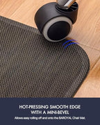 Baroyal Office Chair Mat for Hardwood Floor Under Desk Computer Rolling Chair - Image 5