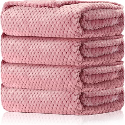 Reginary 4Pcs 30x40 Baby Blanket Fuzzy by Reginary