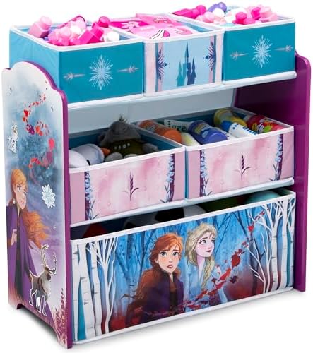 Disney Frozen II 6 Bin Design and Store Toy Organizer by Delta Children by DeltaChildren