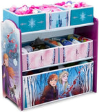 Disney Frozen II 6 Bin Design and Store Toy Organizer by Delta Children by DeltaChildren