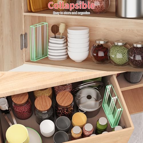 Collapsible Bottle Drying Rack, Baby Bottle Drying Rack, Foldable Cup Draining - Image 3