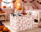 Halloween Basket Cute Baskets for Kids Pumpkin Basket Rectangular Storage Bin - Image 6