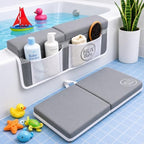 Comfortable Baby Bath Kneeler and Elbow Rest Pad Set, Non-Slip Bathtub Kneeling by HUX+Baby