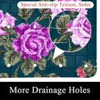 Bath Tub Shower Mat, Washable Bathtub Floor Mats, Suction Cups and Drain Holes - Image 2