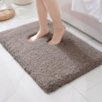 ILANGO Bathroom Rugs 24" × 17", Extra Soft Absorbent Microfiber Bath Rugs by ILANGO