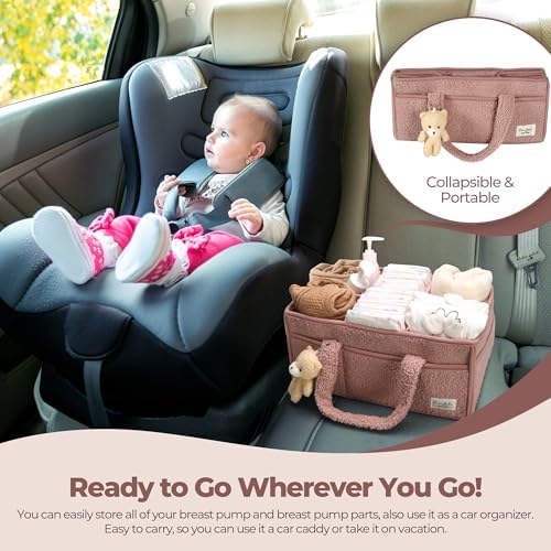 PeraBella Baby Diaper Caddy Organizer - Image 6