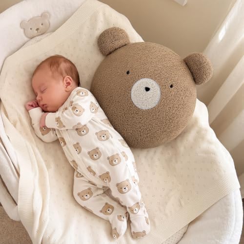 Novabright Cute Teddy Bear Pillow Decorative Throw Pillow - Image 5