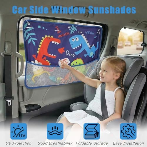 Car Window Shade for Baby, Critter Crew - Image 3