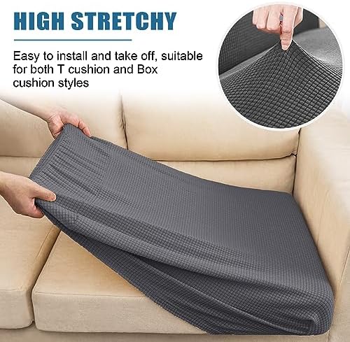 Water Repellent Sofa Seat Cushion Covers Stretch Furniture Protector Slip Covers - Image 5