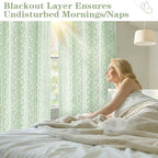 ASPMIZ Sage Green Blackout Curtains - Image 5