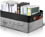Marsui 1 Pcs TBR Basket Book Storage Bin Bookish Gifts by Marsui