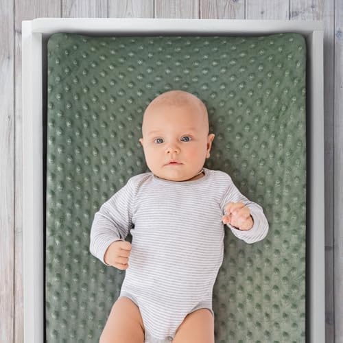 The Peanutshell Baby Changing Pad Covers Boy, Minky Changing Table Sheets - Image 4