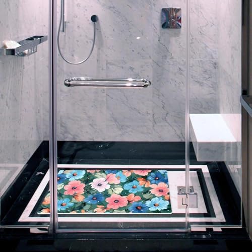 Shower Mat Bathtub Mat, 26.8x15.1 inch, Non-Slip Bath Mat - Image 6