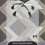 Kuyal Office Chair Mat for Carpet, 48x60 Clear Heavy Duty Computer Chair Mat - Image 6