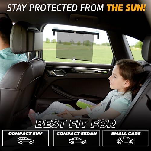 EcoNour Window Shade for Baby in Car | Shades for Car Side Windows - Image 2