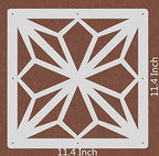 White Hanging Room Divider, 12 Pieces Wood-Plastic DIY Panel Screens Partition - Image 5