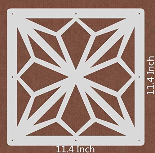 White Hanging Room Divider, 12 Pieces Wood-Plastic DIY Panel Screens Partition - Image 5