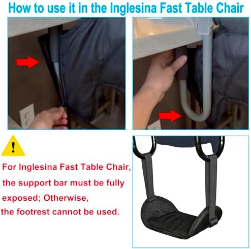 Baby Footrest Compatible with Inglesina Fast Table Chair - Image 3