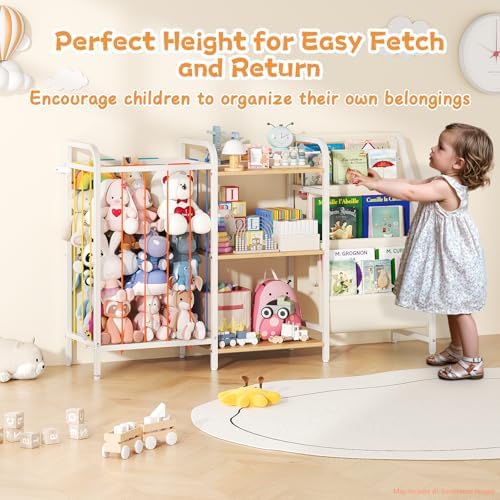 B1 Kids Bookshelf and Toy Storage, Book Shelf - Image 4