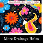 Shower Mat Bathtub Mat, 26.8x15.1 inch, Non-Slip Bath Mat - Image 2