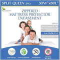 Split Queen Mattress/Box Spring Encasement 30" x 80" by FourSeasonsEssentials