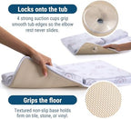 Wildkin Bath Kneeler & Elbow Rest Pad, Dual-Layer Foam, 4 Suction Cups - Image 4