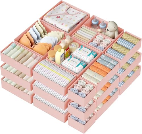 DIMJ Drawer Organizer Clothes 30 Pack by DiMJ