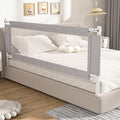 1-Piece Adjustable Height Baby Bed Rail, Kids Safety Guard Rails by Novalithic